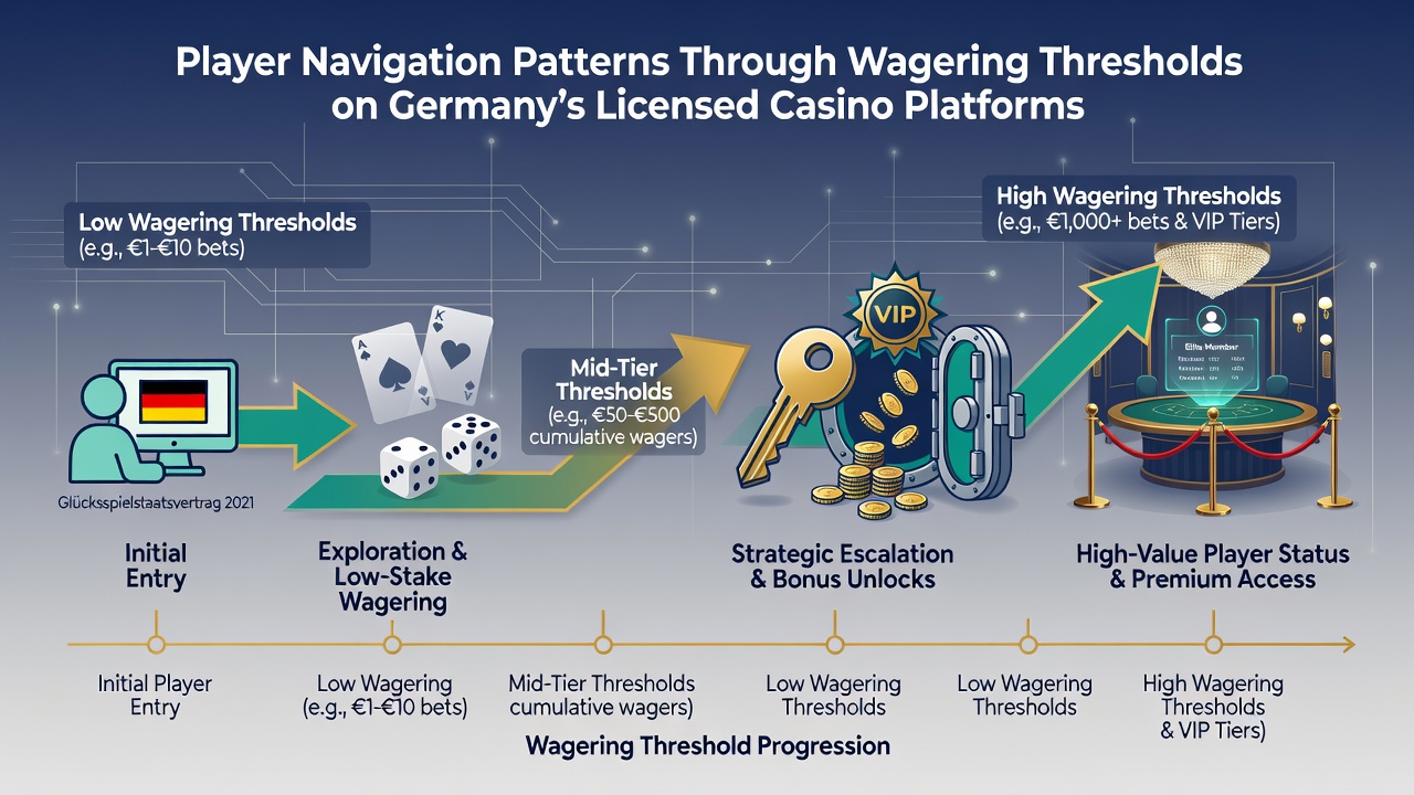 Detaillierte Ansicht von Wettfortschritts-Diagrammen auf einer lizenzierten deutschen Casino-App