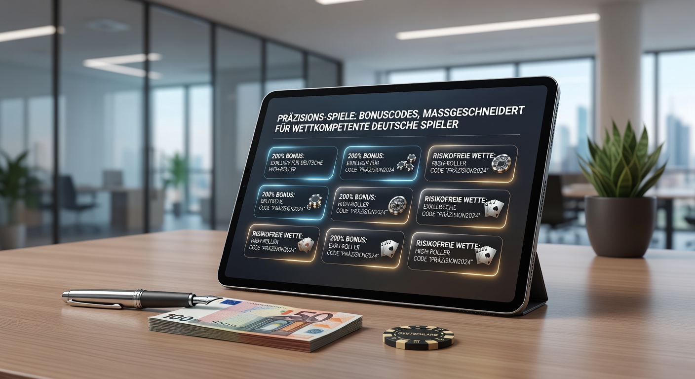 Screenshot eines Bonus-Code-Eingabefeldes mit Wagering-Tracker auf einer deutschen Casino-Seite, inklusive Grafiken zu Rendite-Optimierung